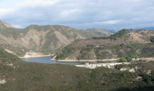 Gibraltar Dam Los Padres National Forest Santa Ynez River Red Rock Santa Barbara Day Hike