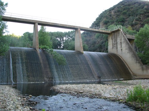 Los Padres National Forest Mono Debris Dam Creek Camp Little Caliente Hot Springs Santa Barbara Hike Backcountry Gibraltar