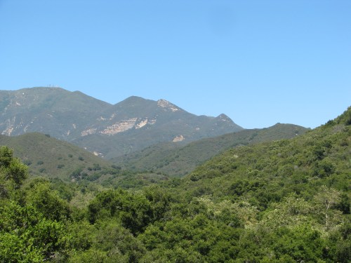 Santa Ynez Mountains Bill Wallace Trail El Capitan State Beach