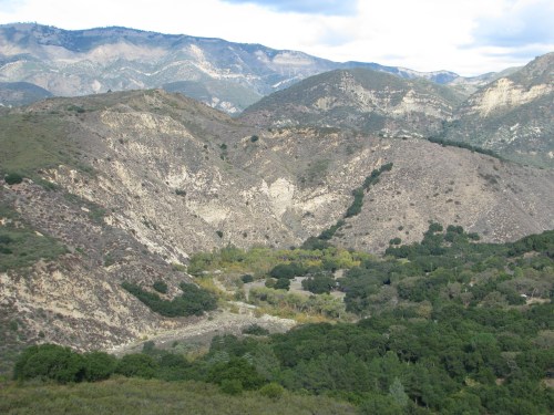Los Padres National Forest Santa Ynez River Mountains First Crossing Synder Trail Knapp's Castle