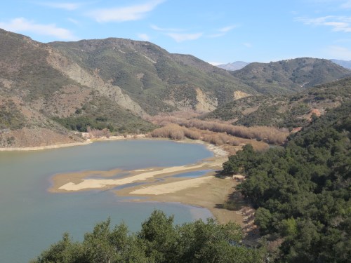 Gibraltar Reservoir Lake Los Padres National Forest Santa Barbara Hike Trail