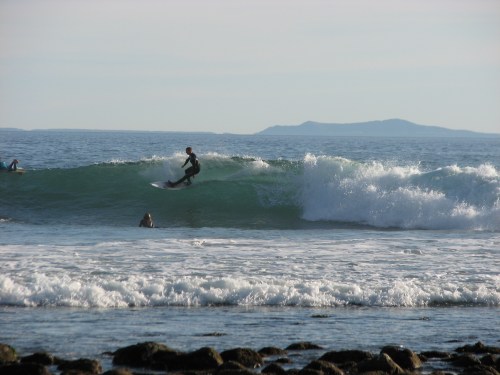 Rincon Surfing Surfer