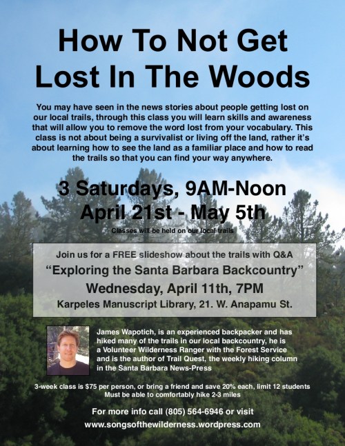 Los Padres National Forest Santa Barbara Hike Trails