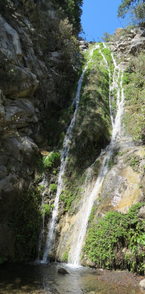 San Ysidro Falls Santa Ynez Mountains Santa Barbara Hike Los Padres National Forest Waterfall