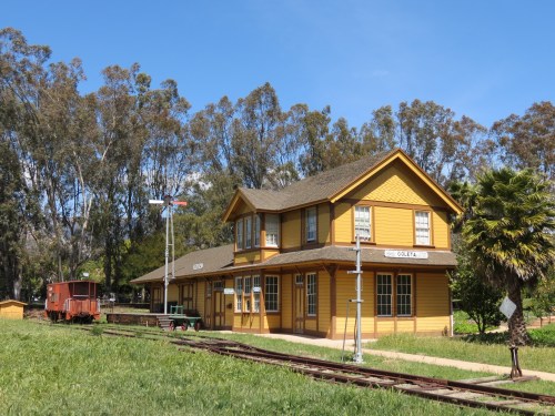 Goleta Train Depot Lake Los Carneros