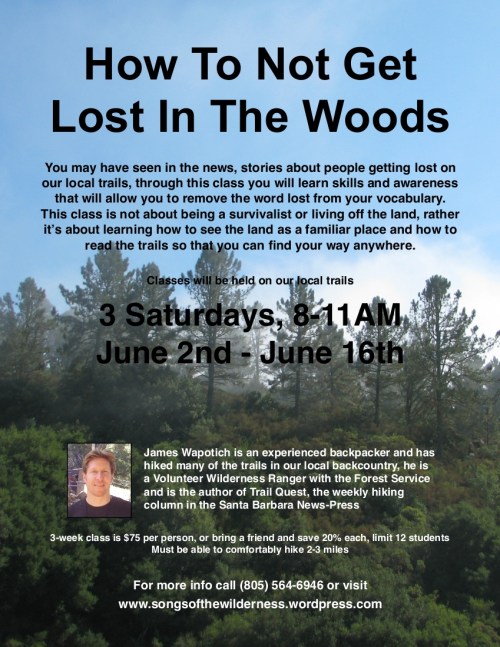 Los Padres National Forest Santa Barbara Trail Day Hike Hiking