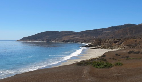 Johnson's Lee Officers Beach Santa Rosa Island Backcountry beach camping Channel Island National Park