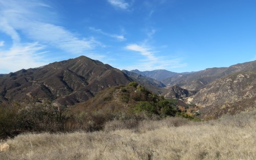 Cozy Dell Trail Ojai day hike Topatopa Mountains Nordhoff Ridge Los Padres National Forest