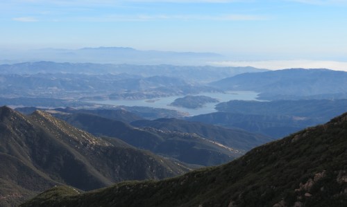Ocean View Trail Casitas Lake Divide Peak Los Padres National Forest Santa Barbara Ojai Hike