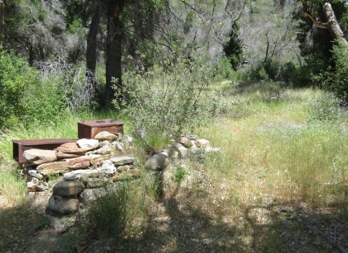 Pelch Camp San Rafael Wilderness Grapevine Trail Los Padrees National Forest