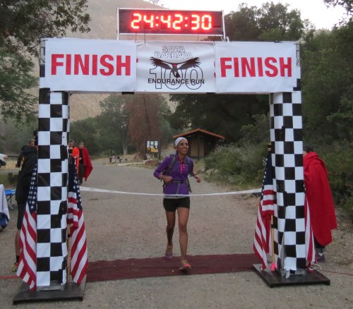 Santa Barbara ultra marathon trail run runners los padres national forest