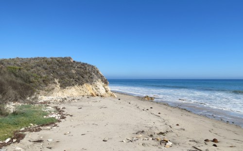 Cañada del Venadito Refugio El Capitan beach walk Santa Barbara hike