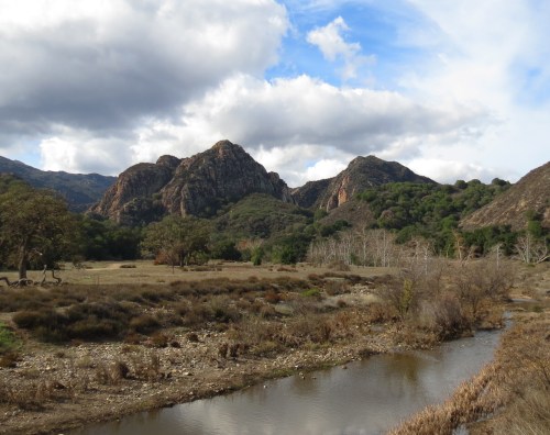 Goat Buttes Malibu Creek State Park MASH hike trail gorge