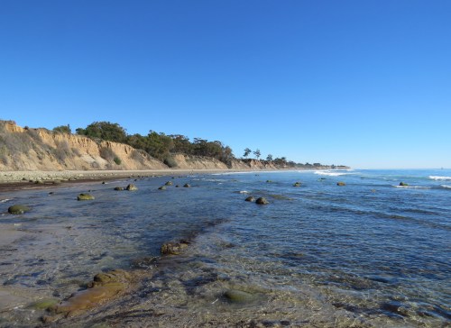 Gato Canyon El Capitan beach walk goleta coast