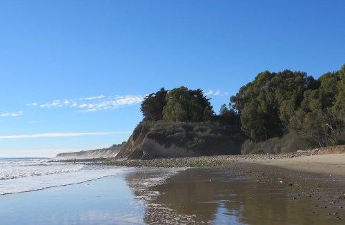 Eagle Canyon Goleta Beach walk hike Haskell's