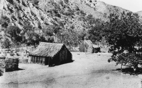historic photo Edward Montgomery homestead sycamore camp los padres national forest san rafael wilderness sisquoc river trail hiking backpacking