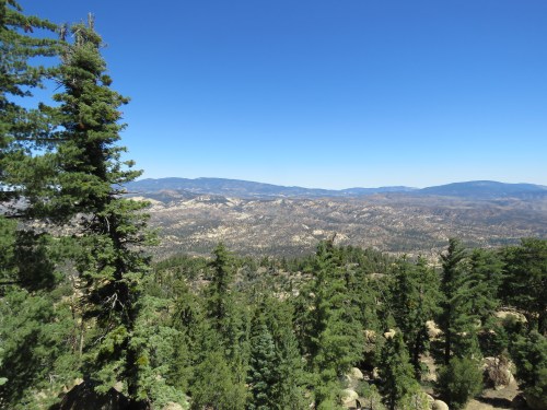 Thorn Point Trail hike backpacking Los Padres national Forest lookout
