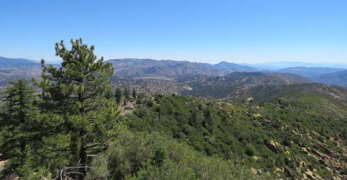 Thorn Point Trail lookout hike sespe wilderness los padres national forest