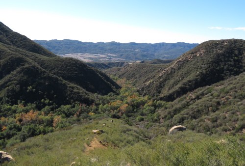 Sisar Canyon Trail creek hiking backpacking ojai Los padres national Forest
