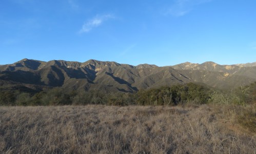 Franklin Trail Carpinteria hiking backpacking Los Padres National Forest