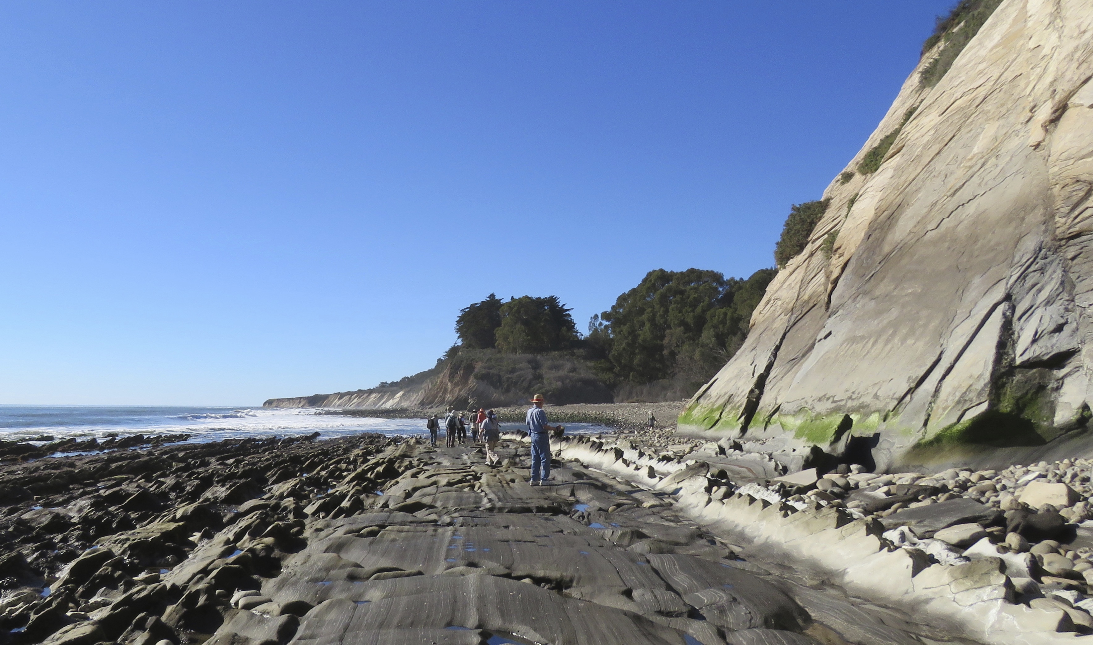 Eagle Canyon Haskell's Beach geology monterey shale Susie Bartz hike walk