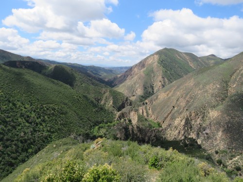 Santa Cruz Trail Los Padres National Forest hiking backpacking