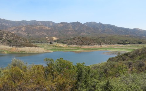 Jameson lake reservoir hike trail juncal santa ynez river los padres national forest