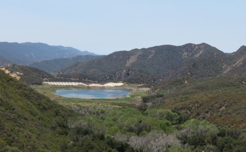 Jameson lake reservoir juncal road upper santa ynez river trail hike los padres national forest