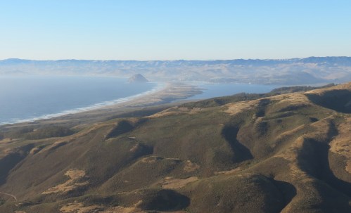 Morro Bay Valencia Peak Montaña de oro