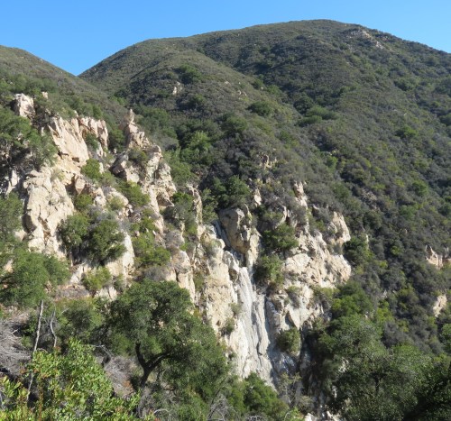 Tangerine Falls Cold Spring Canyon Trail Santa Barbara Montecito Hike Los Padres National Forest Santa Ynez Mountains