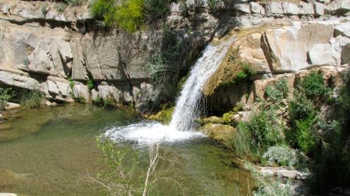 Indian Canyon Falls creek maiden pool Dick Smith Wilderness trail hike backpacking Los Padres National Forest