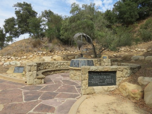 Terrace of Remembrance Veterans Walk Elings Park hike trail Santa Barbara