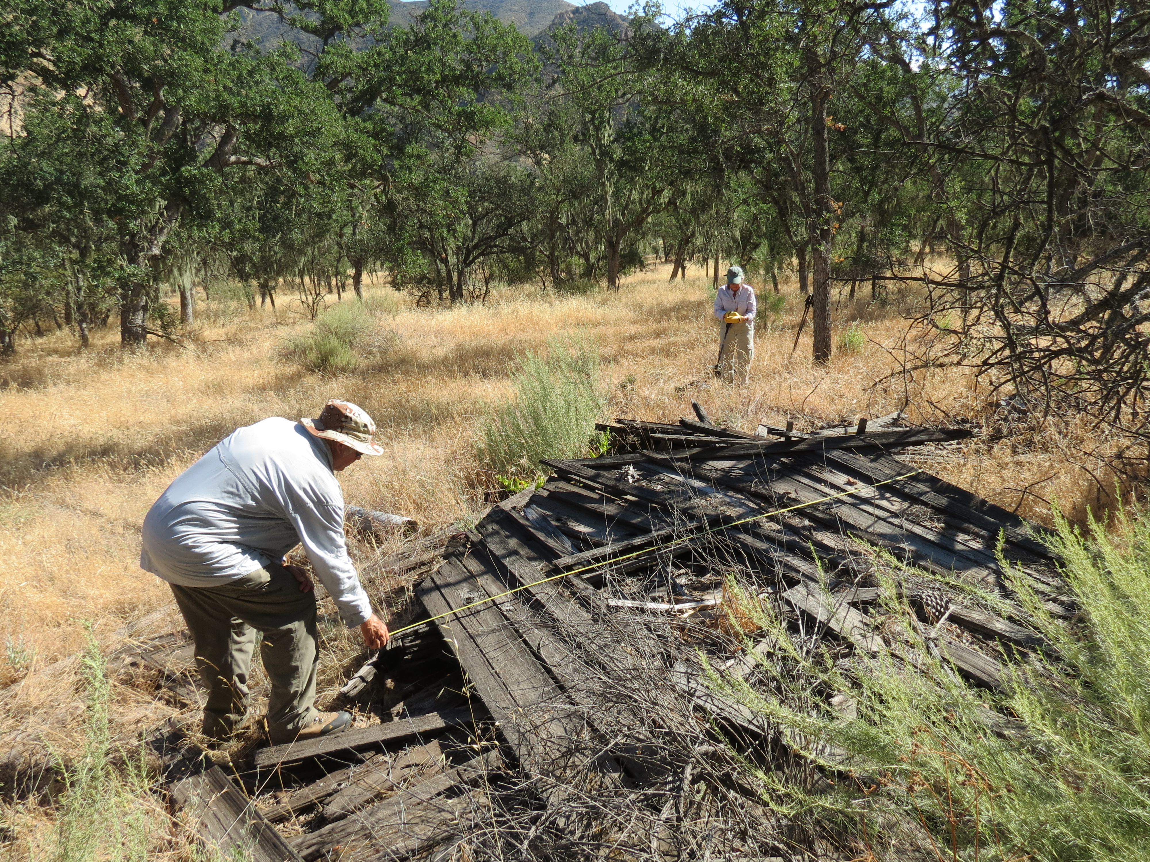 Sisquoc Guard Station San Rafael Wilderness Los Padres National Forest Jim Blakley Joan Brandoff archeology survey