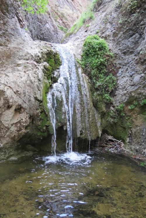 waterfall cascade canyon San Rafael Wilderness Los Padres national forest Manzana Creek