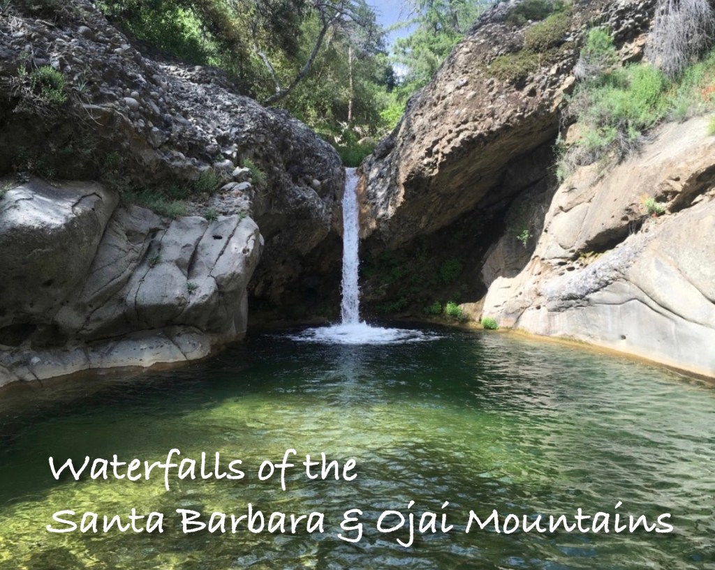 Waterfalls Hiking backpacking trails Santa Barbara Ojai Los Padres National Forest Matilija Dick Smith San Rafael Wilderness Tangerine Falls Rose Valley Falls Santa Ynez Mountains 